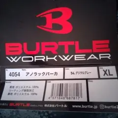 BURTLE 4054 アノラックパーカー XL デジタルグレー
