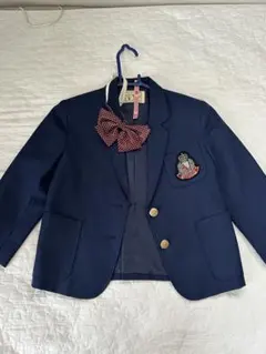 ROYAL CHILDREN'S WEAR ネイビー スーツ ボウタイ付き