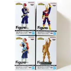 【まとめ割】ヒロアカ Figuno 轟焦凍 オールマイト フィギュア ４体セット