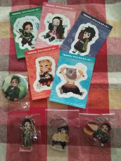 鬼滅の刃　ローソンコラボ　アクリルチャーム　ステッカー他　竈門炭治郎