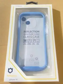 iFace iphone14ケース ペールブルー スマホケース 箱付き