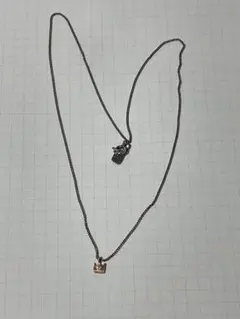 SCOSHA⭐︎クラウントップネックレス⭐︎SV925⭐︎k10PG⭐︎ダイヤ⭐︎美品