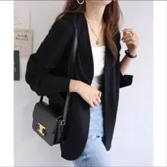 andme ノーカラージャケット Mサイズ