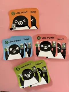 Suicaペンギン JRE POINT シール 8枚セット