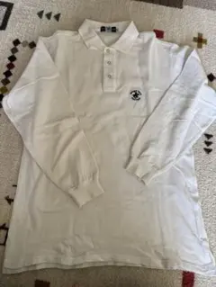 長袖ホワイトポロシャツ Polo
