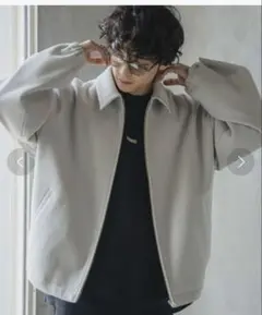 RAGEBLUE メリノウールバルーンZIPブルゾン（定価11000）