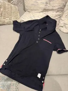 THOM BROWNE ポロシャツ 中古・古着通販】Thom Browne (トムブラウン) ポロシャツ グレー