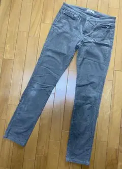 UNIQLO HEATTECH 美脚 コーデュロイ スキニーデニム(W26)