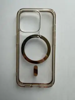 Apple iPhone 15 Pro MagSafe対応ゴールド Spigen