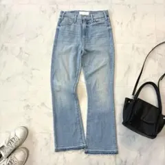 MOTHER マザー THE HUSTLER アンクル デニム 25 カットオフのサムネイル