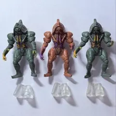 HG仮面ライダーカブト アクションポーズ ワーム 3体セット