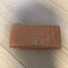 未使用♪クレイサス花柄エナメルファスナー長財布 - メルカリ
