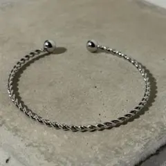 美品　ステンレス　ブレスレット Silver