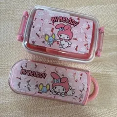 マイメロディ 弁当箱 カトラリーセットのサムネイル