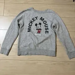 ユニクロ　ディズニー ミッキーマウス トレーナー 140