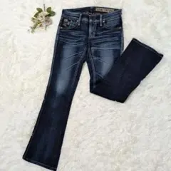 SOMETHING サムシング ブーツカット デニム フレアパンツ 29×33のサムネイル