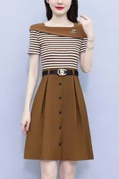 Johanna Ortiz ジョハンナオーティズ 壺柄 パフスリーブ ドレス S 