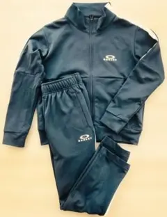 【OAKLEY】ジャージ上下セット 140cm(S)ダークブルー