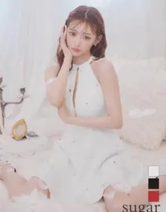 明日香キララ ローブドフルール ハートスタッズ アメスリ キャバドレス