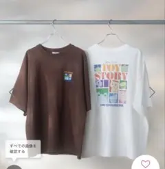 最終値下げ【新品未使用】✨トイストーリー　バックプリントTシャツのサムネイル
