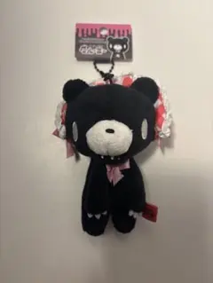 グル〜ミ〜 GLOOMY ぬいぐるみマスコット キーホルダー ブラック タグ
