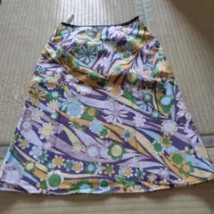 COMME CA 花柄スカート