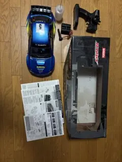 CC-01 シャーシ サーボ、モーター付 アキシャル タイヤホイル装着