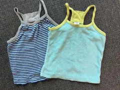 使用済★美品GAP 6-12ヶ月　ベビー用タンクトップ2枚セット