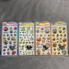 スンスン うるちゅるポップシール 4枚セット