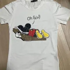 【大幅値下げ】ミッキーマウス Tシャツ ホワイト