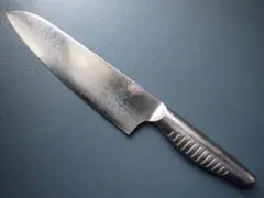 シェフナイフ 刃渡210mm VG10合金 木柄 ダマスカス鋼 - メルカリ