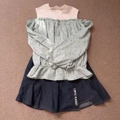 GU春トップス　キュロットスカート