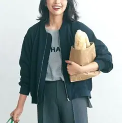 3012様専用　UNFILO（アンフィーロ） ヘビロテブルゾンブラックM