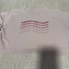 GU クロップドTシャツ