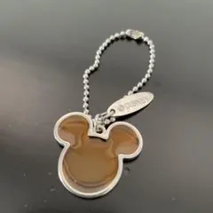 ミッキーマウス アクリルキーホルダー オレンジ