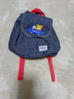 miki HOUSE デニムリュック 小型