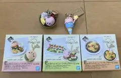 星のカービィ　一番くじ　チャームセット