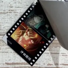 新劇場版銀魂　吉原大炎上　入場者特典　超限定キャラクターフィルム風シール沖田総悟