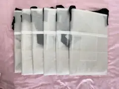 【新品】クリア収納バッグ 80×40×30cm クリアボックスバッグLL
