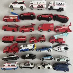 トミカ 緊急車両 ミニカー 大量まとめ売りセット