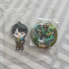 猛原禽次郎ラバマス/ゴジュウイーグル缶バッジ セット