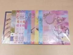 ❶魔法少女まどか☆マギカ ローソン クリアファイル クリアポスター 11点