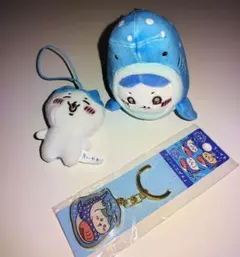 ちいかわ(ハチワレ)/ぬいぐるみ,キーホルダー,ガチャガチャ