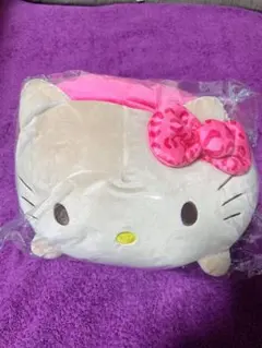 日焼けキティ ハローキティ ぬいぐるみ 寝そべりクッション