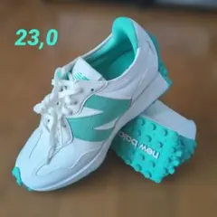 New Balance　ゴルフ用 　スニーカー ホワイト×ミントのサムネイル
