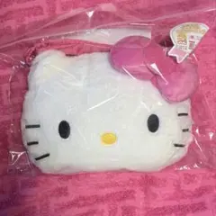 レア⭐︎ハローキティ ショルダーポーチ　顔型ぬいぐるみポーチ