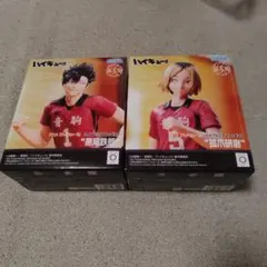 ハイキュー!! 黒尾鉄朗 孤爪研磨 フィギュア 2体セット