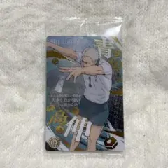 ハイキュー!! ウエハース6 メタリックプラカード 烏野 青根高伸