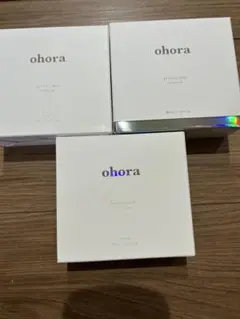 ohora（オホーラ）　ジェルネイルリムーバー　3個セット