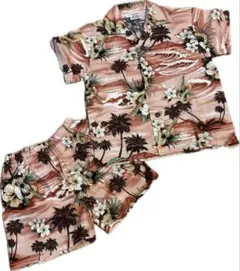 Favant Hawaii アロハシャツ セットアップ 5-6